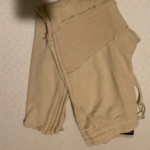 Tan joggers XL